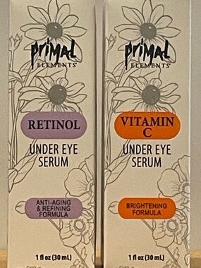 primal Elements Under Eye Serum Duo - 1 fl oz